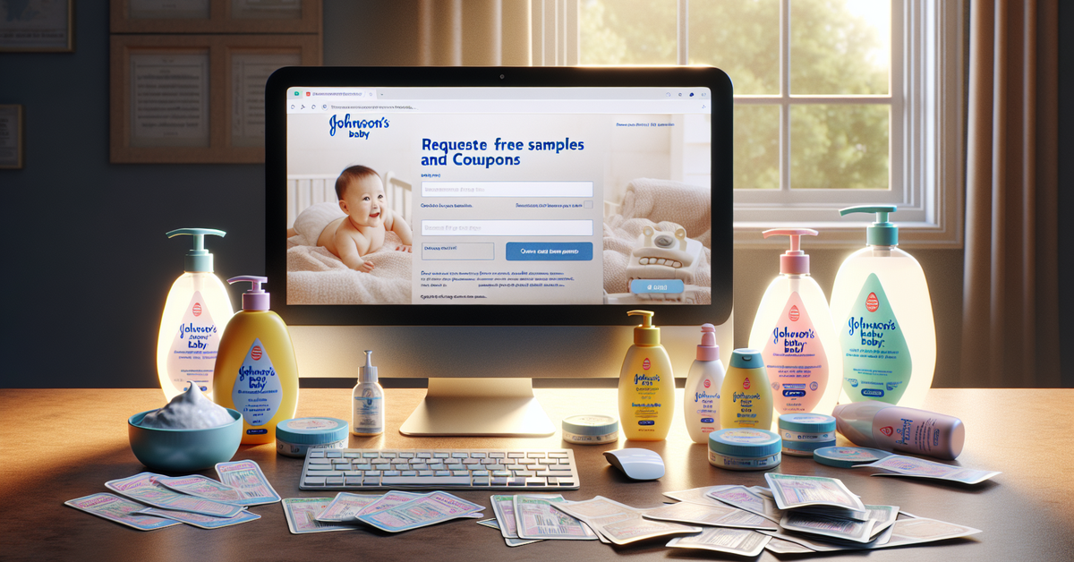 Como solicitar amostras grátis e cupons da Johnson’s Baby – Benefícios e passo a passo atualizado